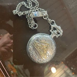 Silver pocket watch